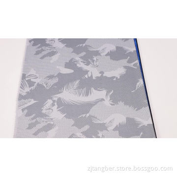 Tissu tricoté en jersey imprimé personnalisé en polyester imperméable